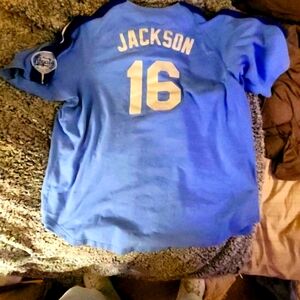 Vintage Bo Jackson Kansas City Royals throw back jersey XXL
